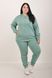 Sports costume on fleece pants with a cuff. Mint color.495278341 495278341 photo 3